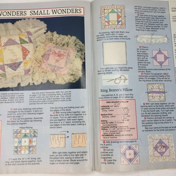 Vintage Quiltmaker Magazine No 36 March/April 1994 Quilt Patterns Designs Ideas - Picture 6 of 10